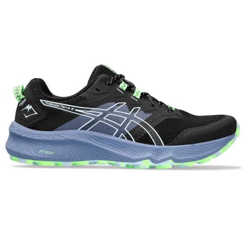 ASICS Trabuco Terra 2, Męskie trampki, Black Light Blue, 46.5 EU