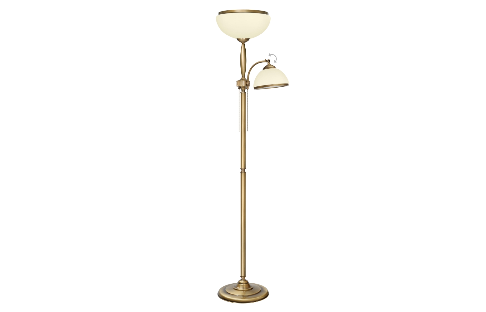 Lampa podłogowa z mosiądzu CR-P2E