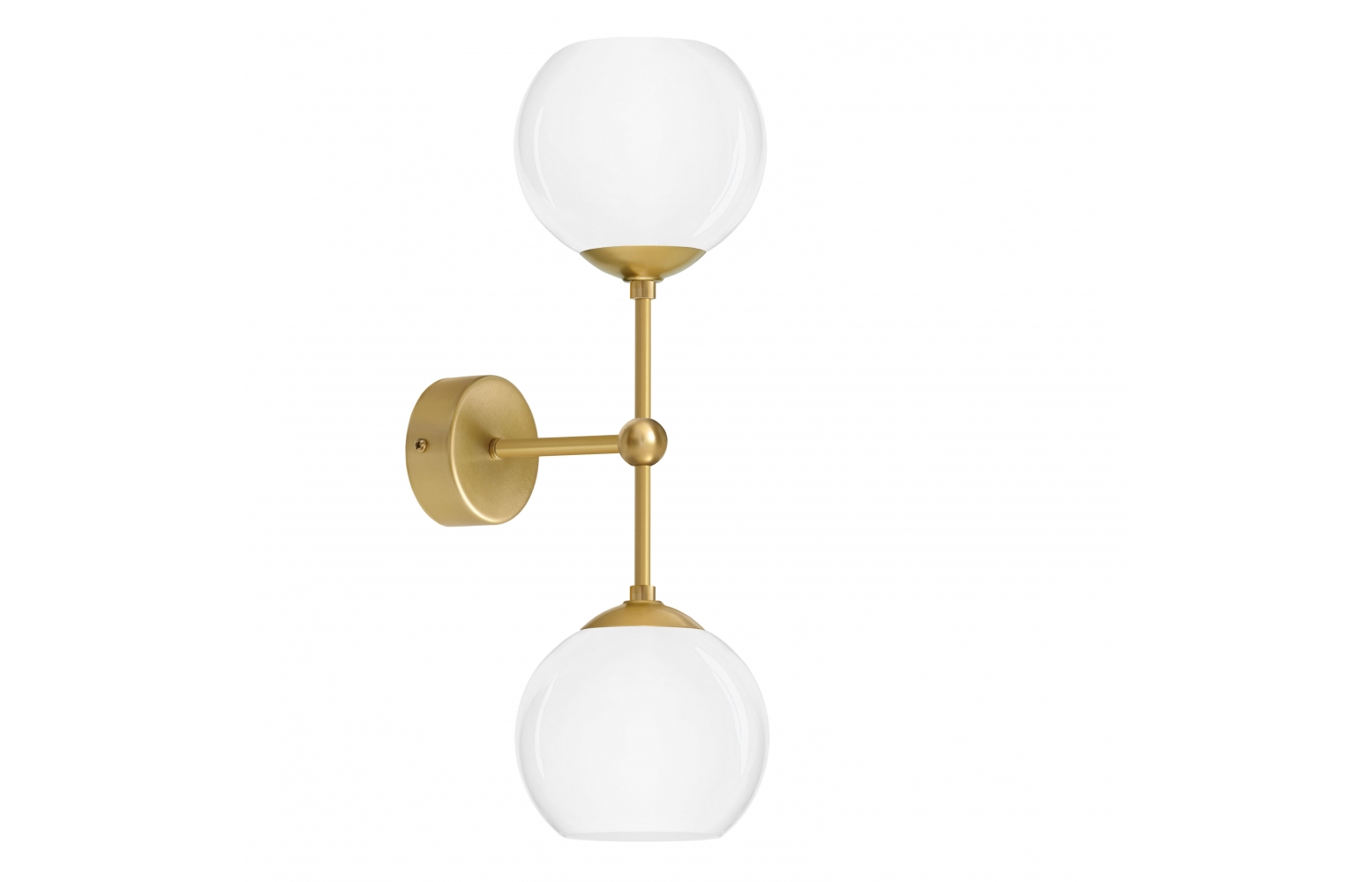 Elegancki złoty kinkiet z mosiądzu KL-K2