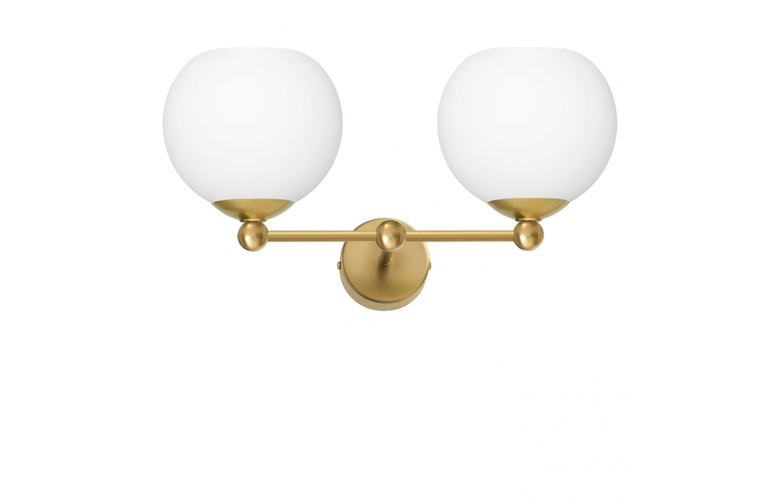 Złoty kinkiet z mosiądzu KLM-K2B