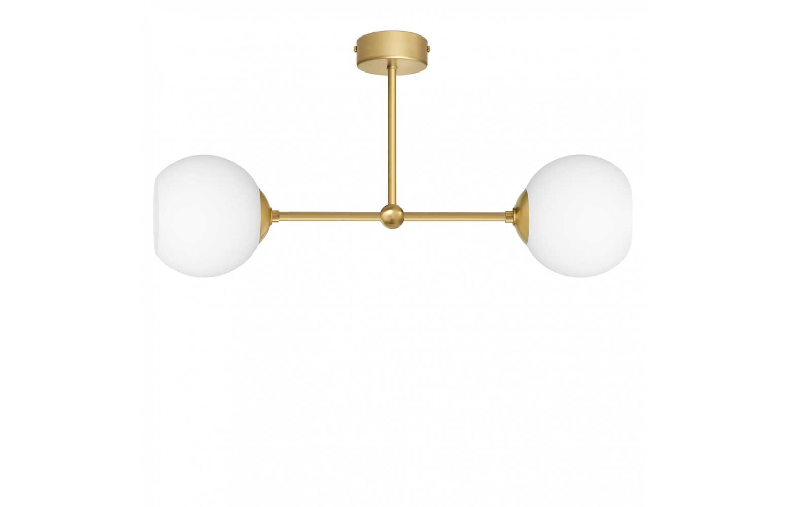 Złota lampa wisząca KLM-S2T