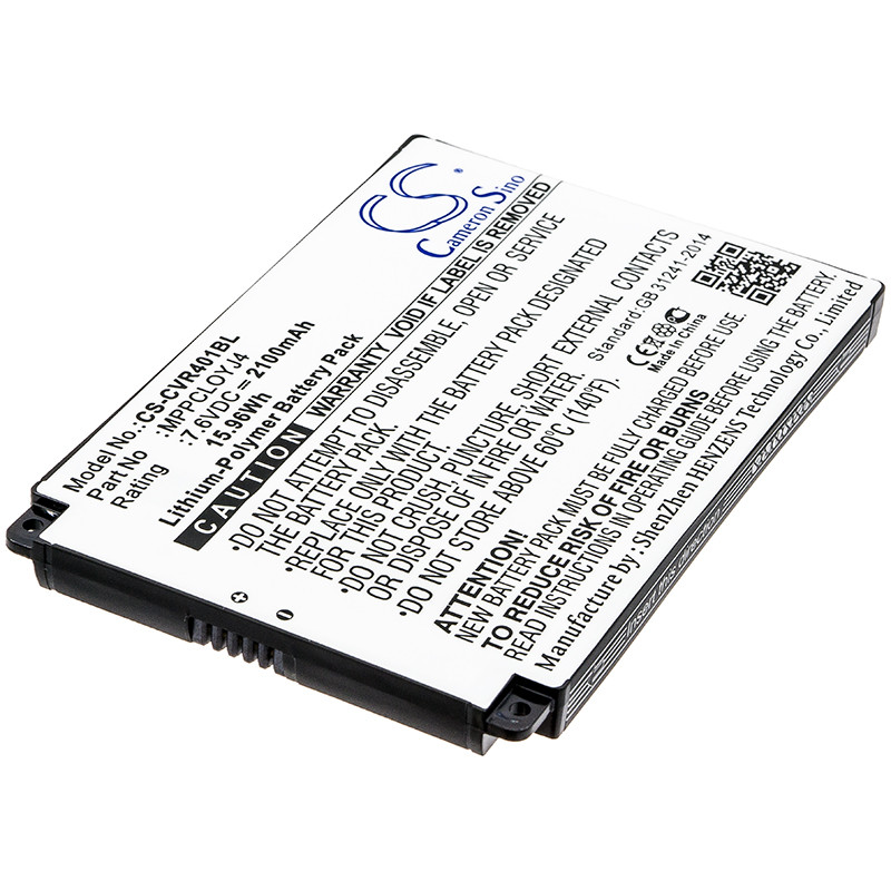 Clover C401U / MPPCLOYJ4 2100mAh 15.96Wh Li-Polymer 7.6V (Cameron Sino)