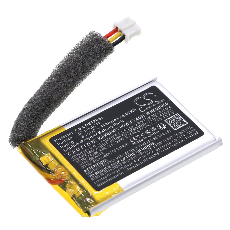Logitech UE Mobile Boombox / 533-000079 1100mAh 4.07Wh Li-Polymer 3.7V (Cameron Sino)