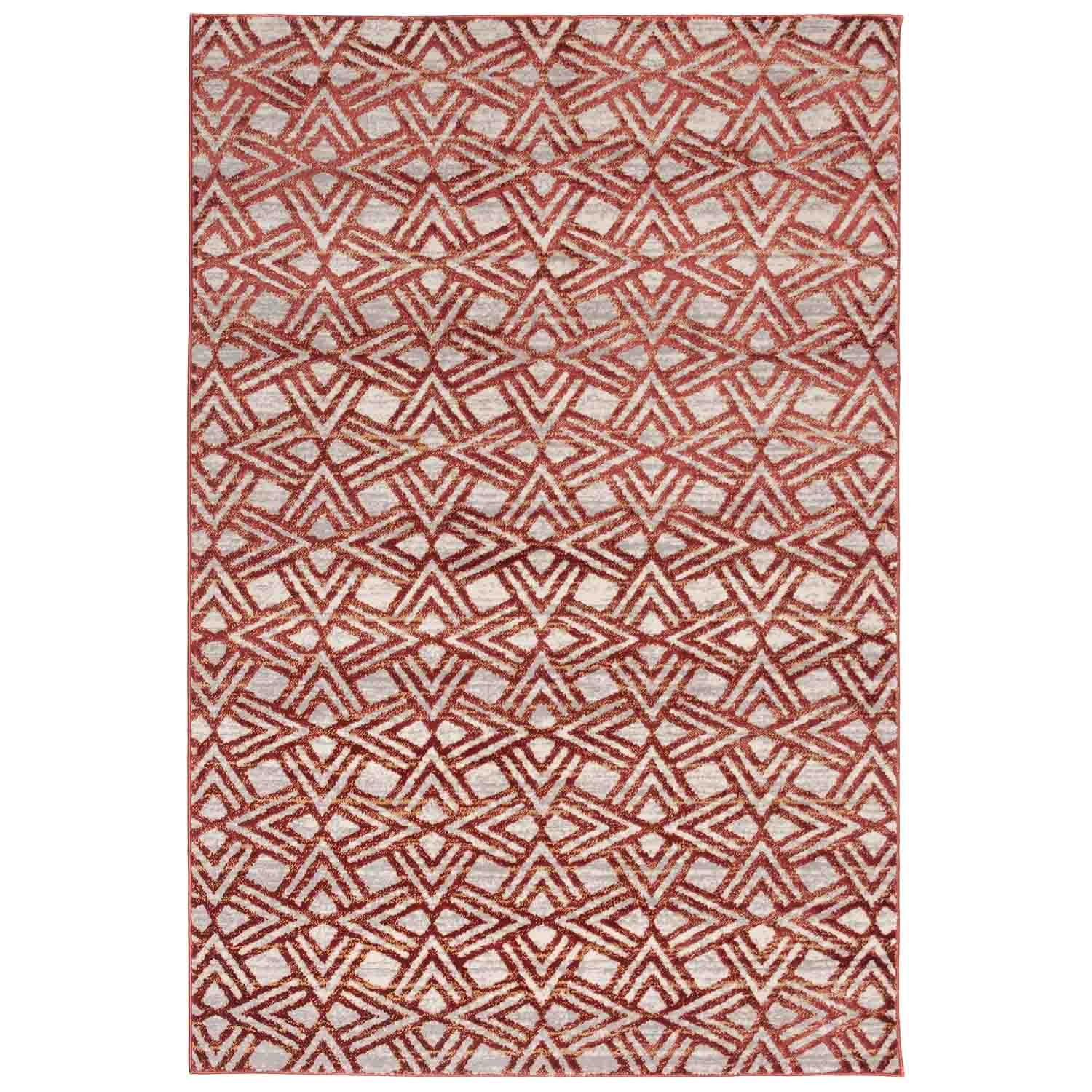 Dywan Multi-decor Zoe, 120 x 160 cm, bordowo-szary