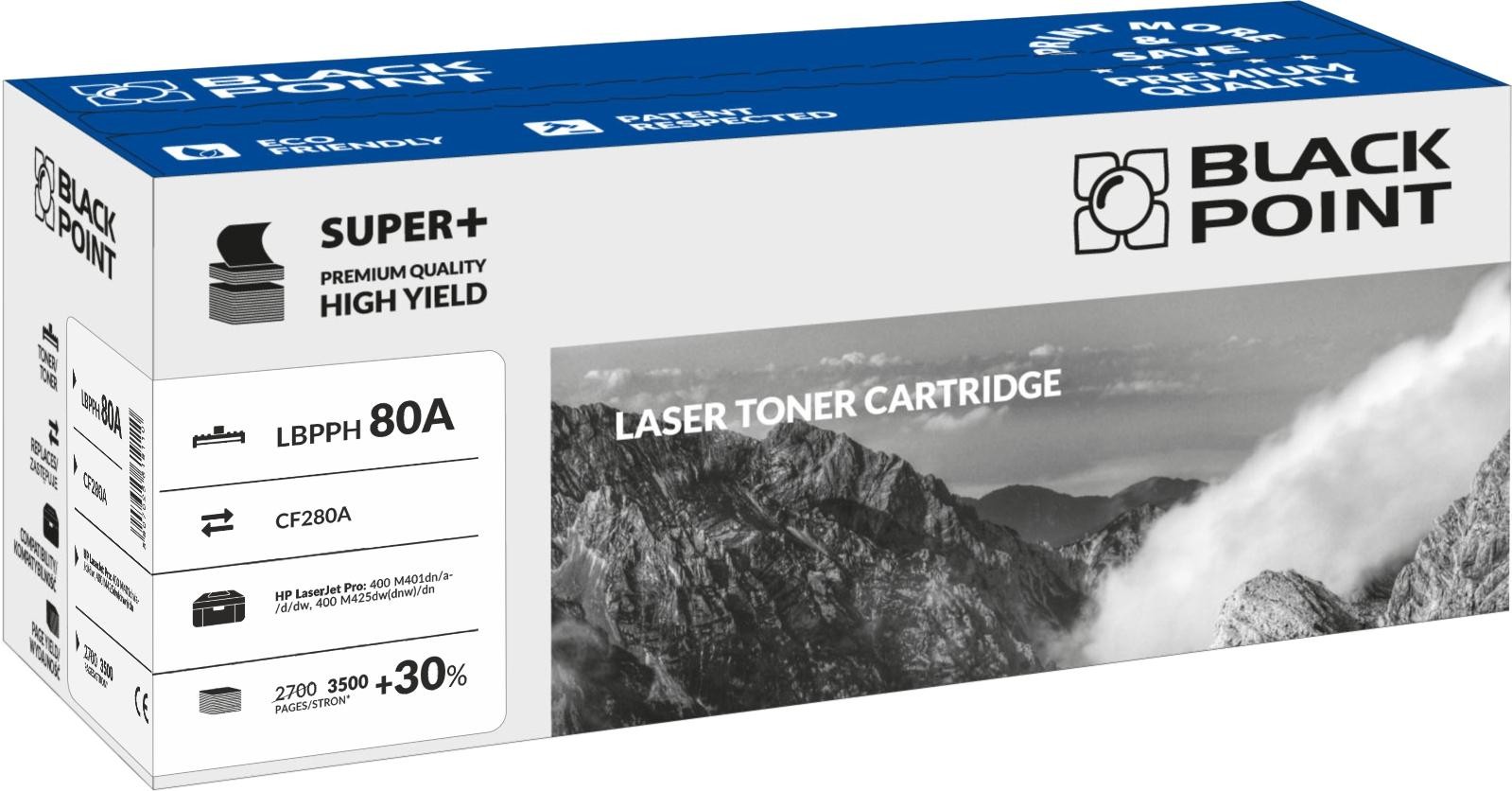 BLACK POINT LBPPH80A zamiennik CF280A (black)