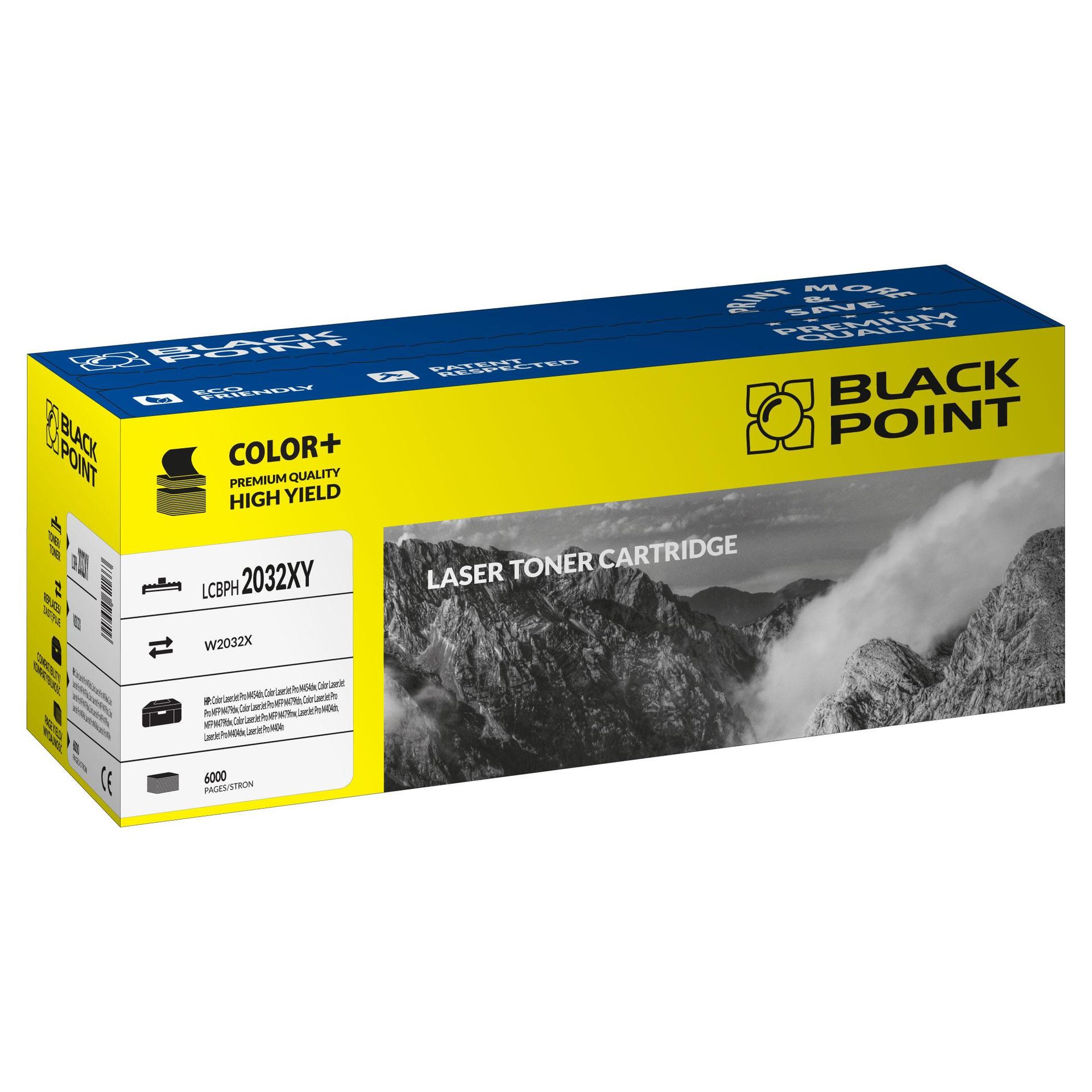 BLACK POINT LCBPH2032XY zamiennik HP 415X W2032X yellow