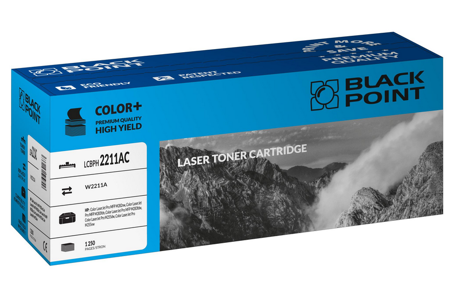 BLACK POINT LCBPH2211AC zamiennik HP 207A W2211A (cyan)