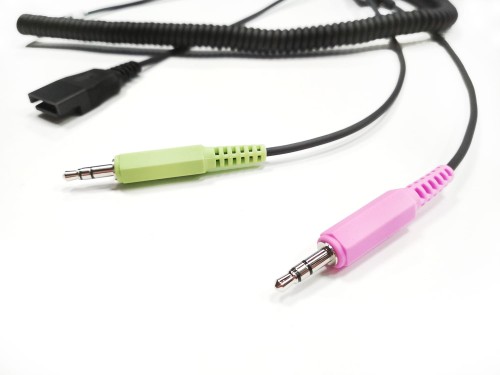 AXC-PC QD/2 x 3,5 mm jack Kabel przyłączeniowy - AxTel