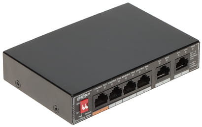 SG1006P SWITCH POE 4-PORTOWY - DAHUA