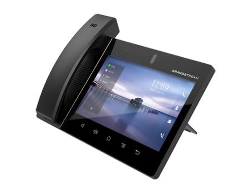 GXV3480 HD Wideotelefon IP, 16 kont SIP, POE, porty GB, LCD 8