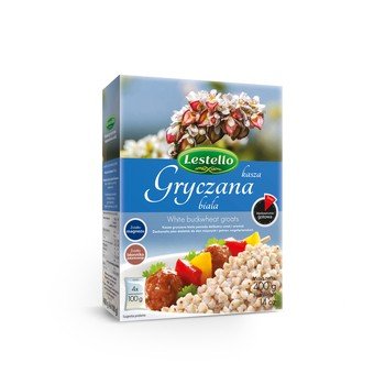 Lestello Kasza gryczana biała 4x100g