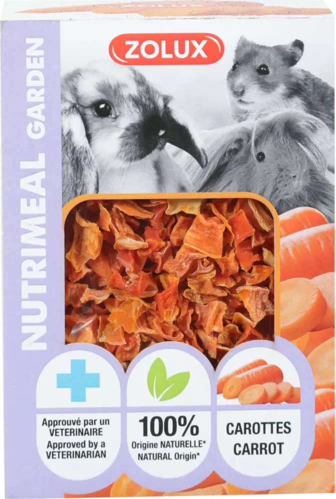 ZOLUX Przysmak NUTRIMEAL3 GARDEN z marchewką 40 g