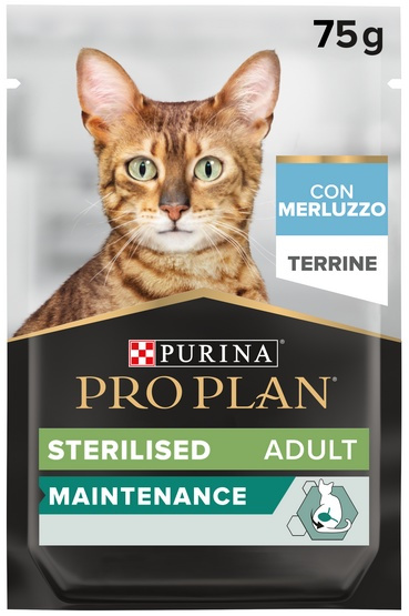 Purina Pro Plan Cat Sterilised dorsz saszetka 75g