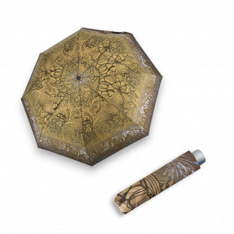 Фото - Парасолька Doppler Mini Light Fashion Brown kwiat - składany parasol damski 