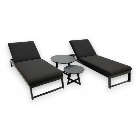 Tiso + Melia Likatex - zestaw aluminiowy 2+1