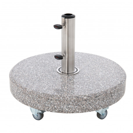 Expert 50kg CLICK-IT - mobilny granitowy stojak na parasole