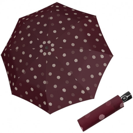 Fiber Magic Timeless Red Dots - w pełni automatyczny parasol damski