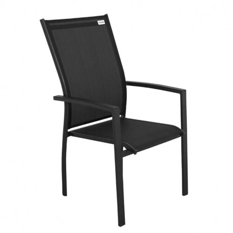 EXPERT - aluminiowy fotel ogrodowy sztaplowany - druga jakosc (N380)