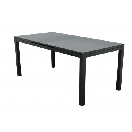 FIRENZE - składany stół aluminiowy 180/240 x 90 x 75 cm - 2. jakość (N357)