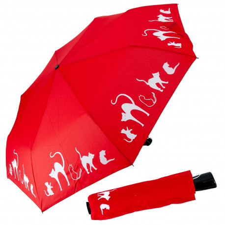 Fiber Magic Cats - w pełni automatyczny parasol damski