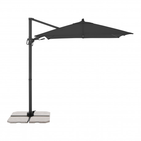 Фото - Пляжна парасоля Derby DX 210 x 210 cm - parasol ogrodowy z boczną nóżką : Substancja Desen 