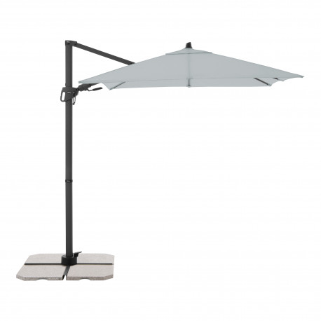 DERBY DX 210 x 210 cm - parasol ogrodowy z boczną nóżką 827