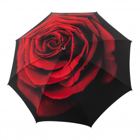Фото - Парасолька Elegance Rose - luksusowa parasolka damska z nadrukiem róży 