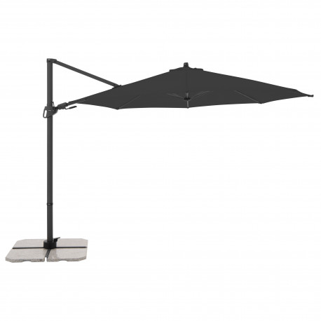DERBY DX 335 cm - parasol ogrodowy z boczną nóżką 840