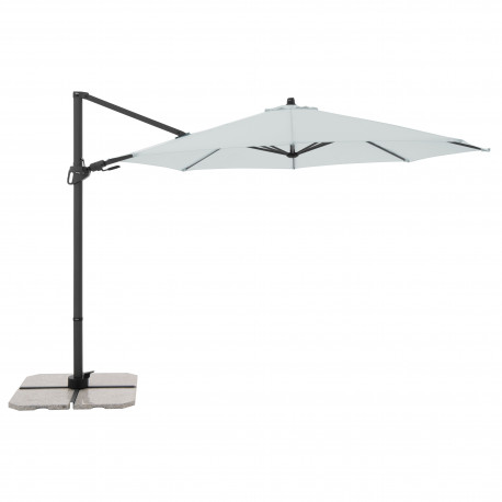 DERBY DX 335 cm - parasol ogrodowy z boczną nóżką 827