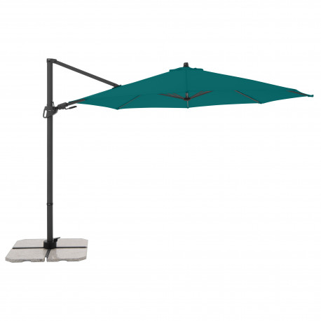 DERBY DX 335 cm - parasol ogrodowy z boczną nóżką 848