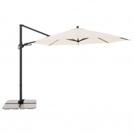 DERBY DX 335 cm - parasol ogrodowy z boczną nóżką 820
