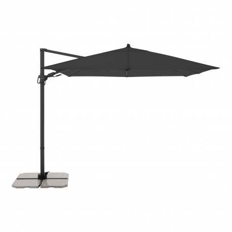 DERBY DX 280 x 280 cm - parasol ogrodowy z boczną nogą 840