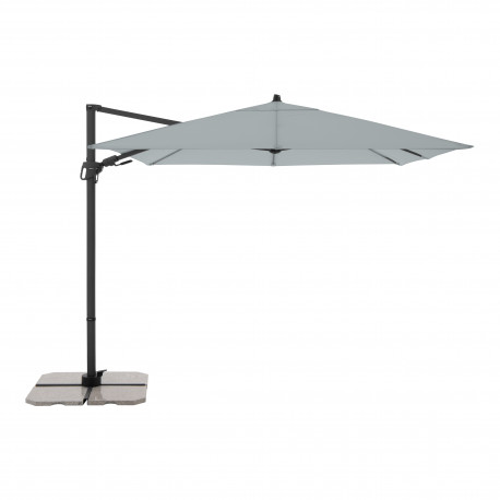 DERBY DX 280 x 280 cm - parasol ogrodowy z boczną nogą 827