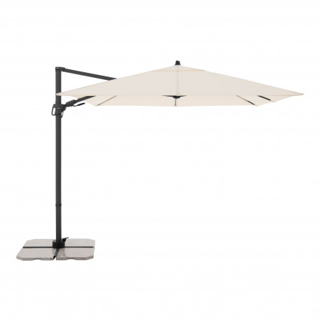 DERBY DX 280 x 280 cm - parasol ogrodowy z boczną nogą 820