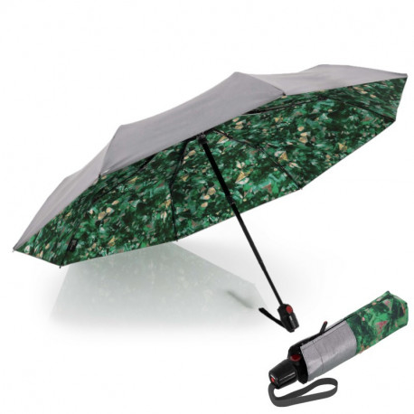 KNIRPS T.200 Feel Jade z UV - elegancki damski parasol w pełni automatyczny