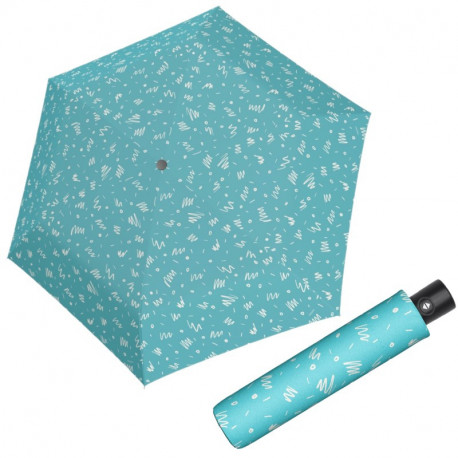 Zero*Magic Minimaly aqua blue - w pełni automatyczny parasol