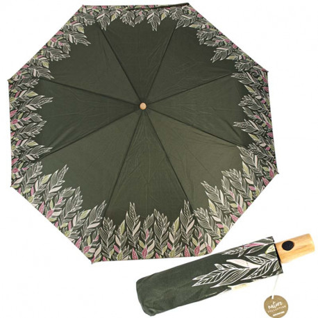 NATURE MAGIC Intention Olive FSC® - damski parasol ECO