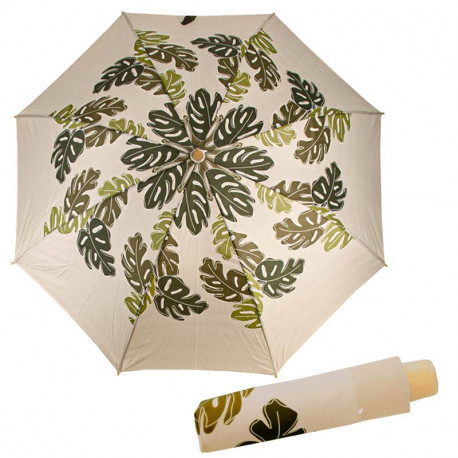 NATURE MINI Choice Beige - damski parasol ECO FSC®
