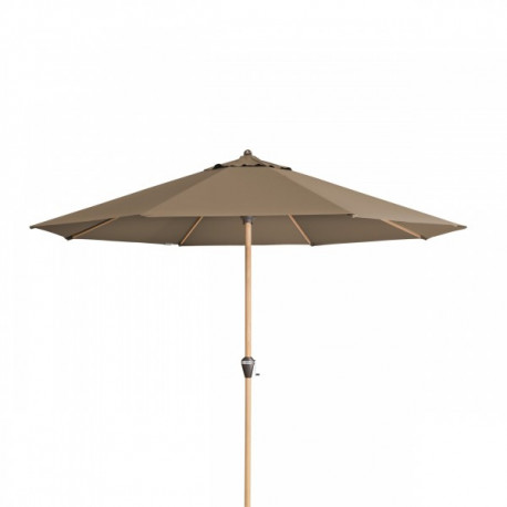 ALU WOOD 3,5 m - parasol z rączką z ochroną ULTRA UV 846