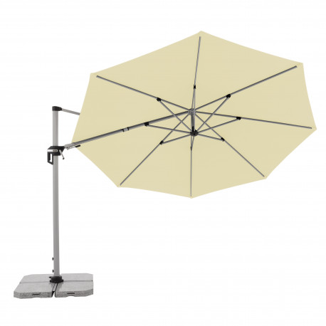 ACTIVE 370 cm - wahadłowy parasol ogrodowy z drążkiem bocznym 820