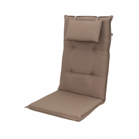 BRILLANT 7846 wysoki - poduszka na krzesło i fotel z zagłówkiem