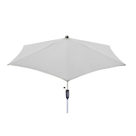 KNIRPS Automatic 290 cm - parasol ogrodowy z drążkiem centralnym Jasnoszary