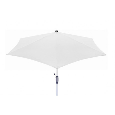 KNIRPS Automatic 290 cm - parasol ogrodowy z drążkiem centralnym Biały