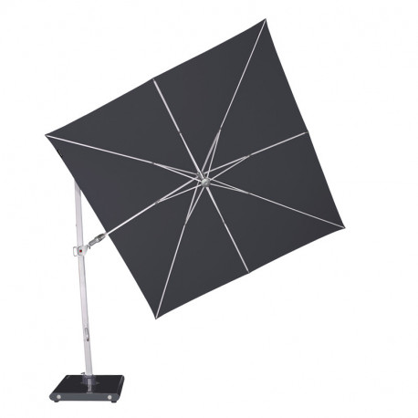 KNIRPS 275 x 275 cm - parasol z drążkiem bocznym Ciemnoszary