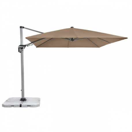 ACTIVE 350 x 260 cm - wahadłowy parasol ogrodowy z drążkiem bocznym 846