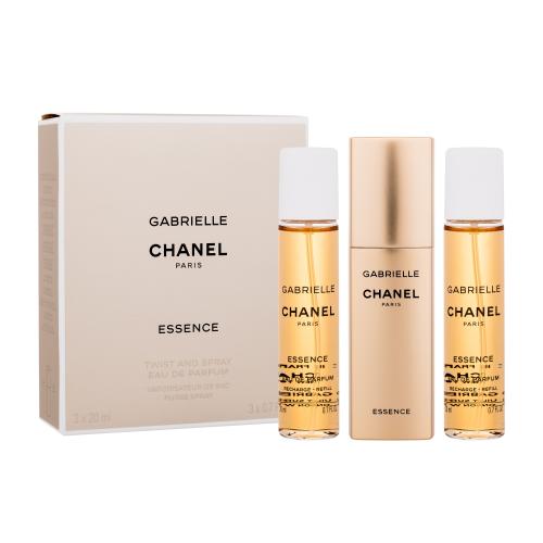Chanel Gabrielle Essence woda perfumowana woda perfumowana 20 ml + zapas 2x20 ml dla kobiet