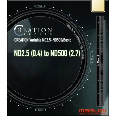 Marumi Creation Vari-ND 2.5-500 filtr 82mm MVND82_BASIC_2.5-500
