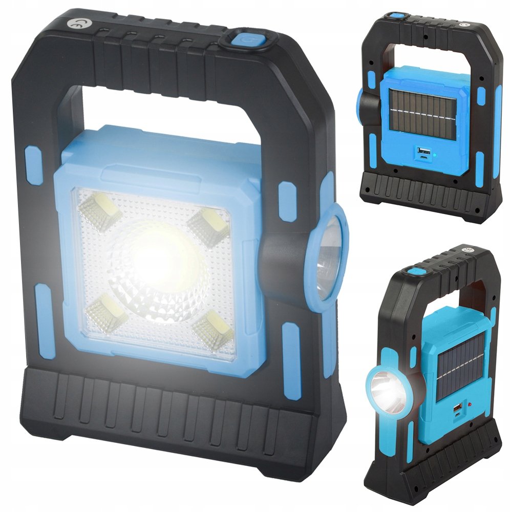 LATARKA TURYSTYCZNA LED SOLARNA LAMPA LAMPKA BIWAKOWA AKUMULATOR KEMPING