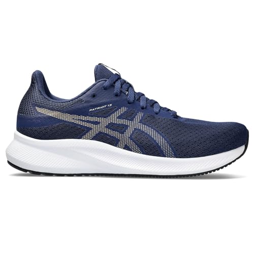 ASICS Patriot 13, Trampki damskie, Blue Expanse Szampan, 37.5 EU