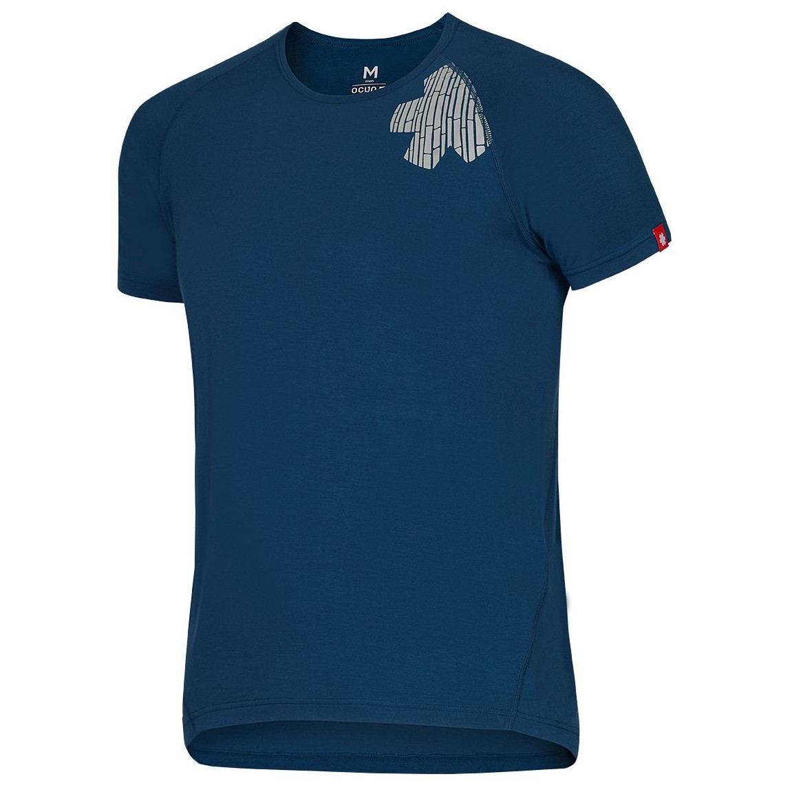 Koszulka męska Ocún Bamboo T Blossom Men Rozmiar: XL / Kolor: niebieski